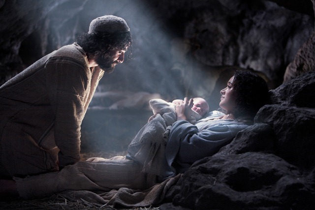 Jesus, Joseph and Mary